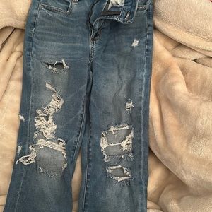 American Eagle ripped jeans